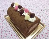 黒糖ココアのシフォンロール作り方15写真