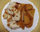 ちくわとさつま揚げのケチャップ煮作り方1写真
