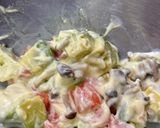 えびとアボカドとサーモンの絶品おつまみ作り方4写真