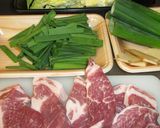 豚肉 野菜 茸のキム味噌煮込み作り方1写真