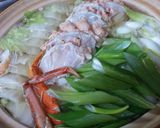 簡単かにすき&かに雑炊作り方1写真