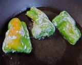 エノキで増々💫ピーマンの肉詰め作り方6写真