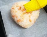 鮭フレークで♪バター醤油焼きおにぎり作り方4写真