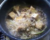 牛玉丼★厚揚げで嵩増し（昆布つゆ）作り方3写真