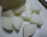 揚げ玉で、コク出る大根煮物♪ 作り方2写真