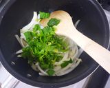 鮭とほうれん草のミルクスープ作り方3写真