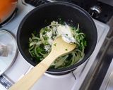 鮭とほうれん草のミルクスープ作り方4写真