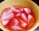 ★いちごミルクでとろとろ離乳食★作り方2写真