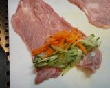 牛しゃぶ★サラダ♪胡麻ダレをかけて★作り方4写真