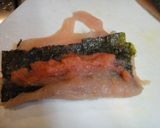 ささ身★のりと明太子巻き♪作り方4写真