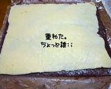 ハートの♡ココアとバニラくるくるクッキー作り方3写真