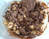 ざくざく食感☆混ぜるだけクッキーチョコ作り方2写真