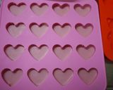 型抜きハートチョコ作り方8写真