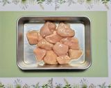 節約簡単夕飯主菜じゃがいも鶏胸中華黒酢炒め肉料理作り方5写真