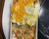 全てレンジ洋風味噌親子丼味オムライス弁当作り方15写真