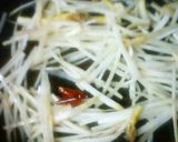 ウドとベ−コンがおいしいパスタ。作り方4写真
