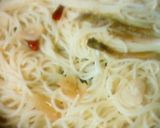 ウドとベ−コンがおいしいパスタ。作り方5写真