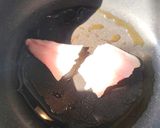 鯛とさつまいもの鮎魚醤焼きうどん作り方2写真