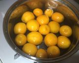 金柑の甘露煮作り方1写真