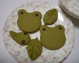 子供大喜び♪抹茶の★かえるクッキー★作り方7写真