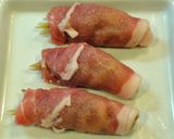 茗荷まるごと～豚肉巻き巻き★作り方8写真