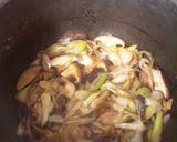 シイタケと長ネギの豆腐ステーキ作り方3写真