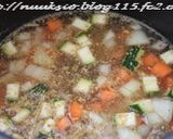 炊飯器で簡単☆野菜カレーピラフ作り方1写真