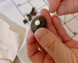 可愛い⚽️まんまるサッカーボールチョコパン作り方5写真