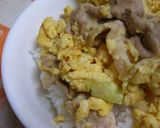 雪ぴよ家旦那様のお弁当の定番★焼き玉子丼作り方5写真