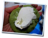 抹茶金時クリチぱん作り方4写真