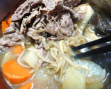 うどんスープで簡単☆　牛肉と野菜の煮物作り方8写真