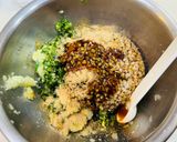 肉無し！もち麦と野菜だけの餡で作った餃子作り方8写真