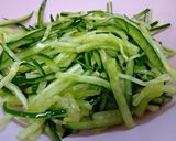 ささみときゅうりの旨辛サラダ作り方3写真