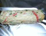 卵白＆カニカマ＆青ネギであんかけ作り方5写真