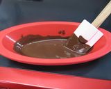 いちごとチョコのハートサンド作り方2写真