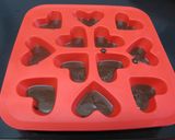 いちごとチョコのハートサンド作り方3写真