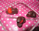 いちごとチョコのハートサンド作り方5写真