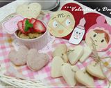 ＊バレンタインに☆マカロン風パンケーキ＊作り方8写真