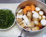 切昆布と厚揚げの煮物(*ﾟΩﾟ)作り方2写真