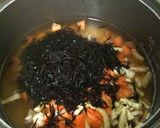 炊き込み！鶏ひじきご飯作り方3写真