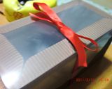 プレゼントに!チョコレートチーズケーキ作り方23写真