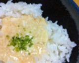 簡単時短エコ節約！大和芋とろろのやまかけ作り方1写真