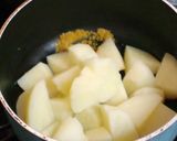 ほっこり♪カレー味のこふきいも♪作り方3写真