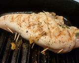 ピリ辛☆バジルチーズのチキンブレスト巻き作り方8写真