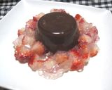 超低カロ♬苺ゼリー＆ココアプリンの競演ღ作り方11写真