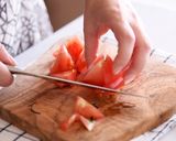アボカド🍅トマトのハニーマスタードサラダ作り方1写真
