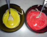 デコ☆お花模様のココアロールケーキ作り方3写真