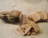簡単 白ネギと鶏ハムのペペロンチーノ作り方1写真
