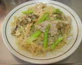 油不要フライパン一つで作る、蒸しビーフン作り方5写真