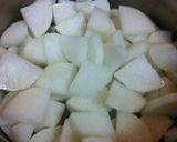 大根ポタージュ。作り方1写真